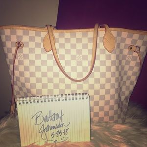 🌸SOLD🌸 Neverfull MM Damier Azur